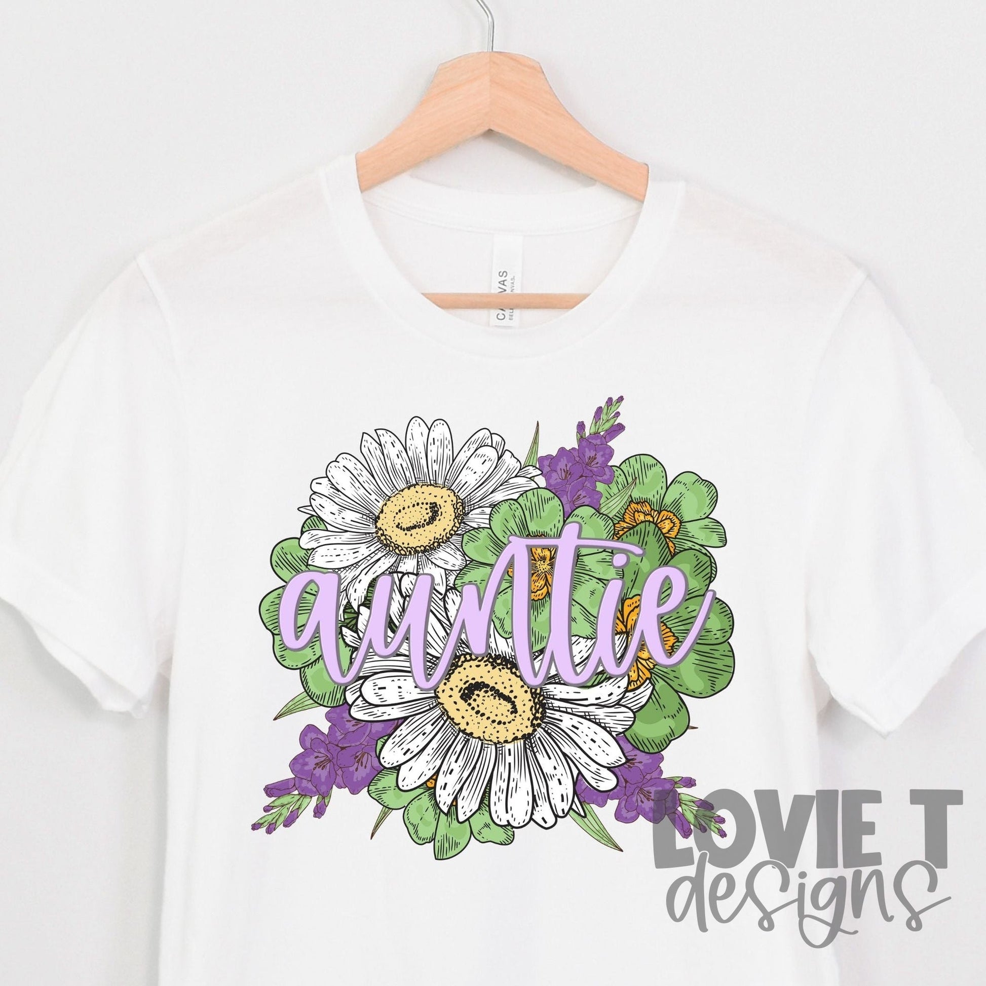 Daisy and Lilacs-Lovie T Designs