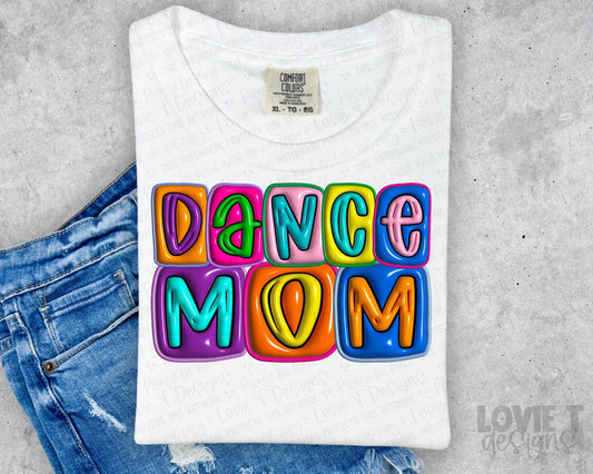 Dance Mom Bright Faux Inflatable