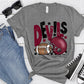 Devils Maroon Black Checkered FB-Lovie T Designs