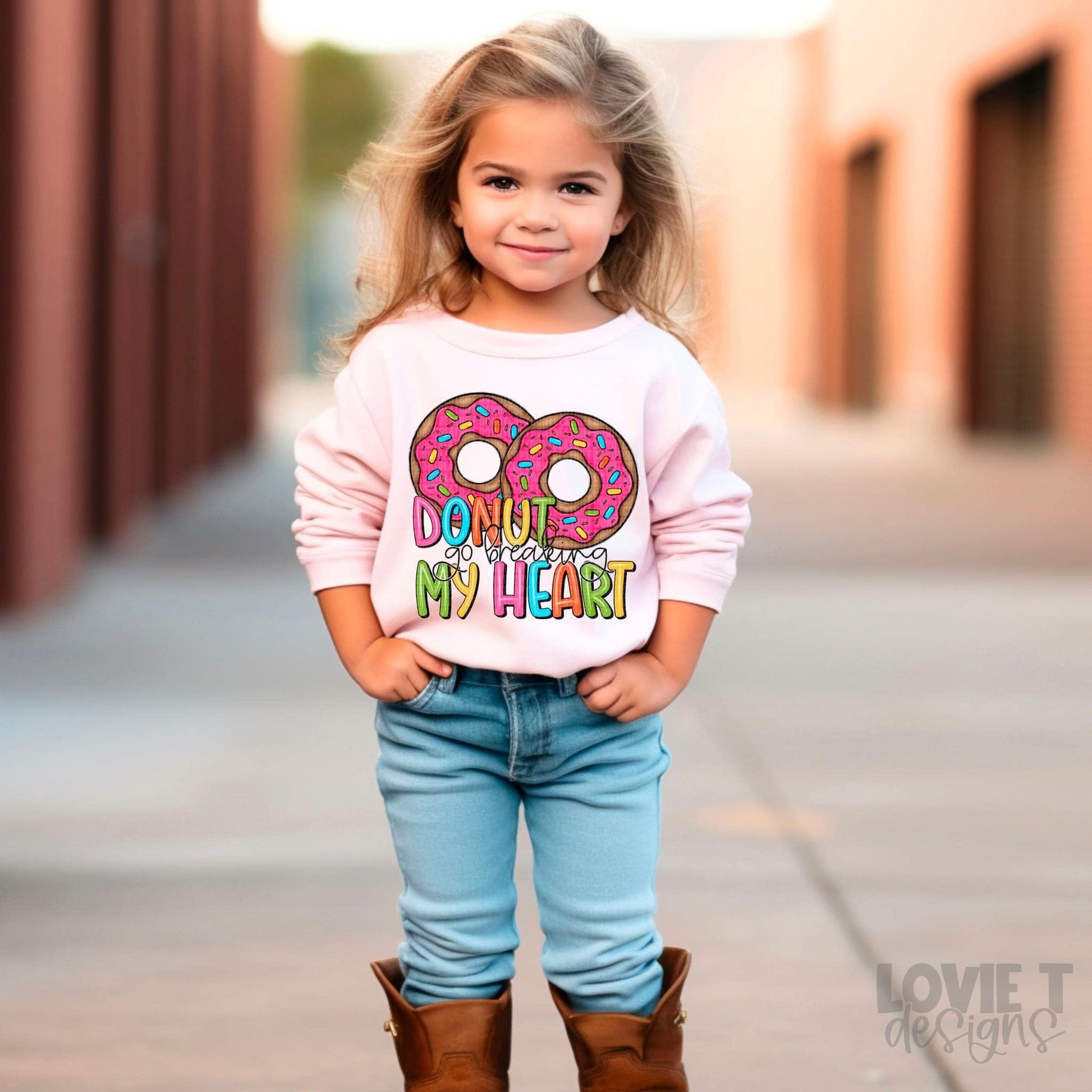 Donut Go Breaking My Heart-Lovie T Designs