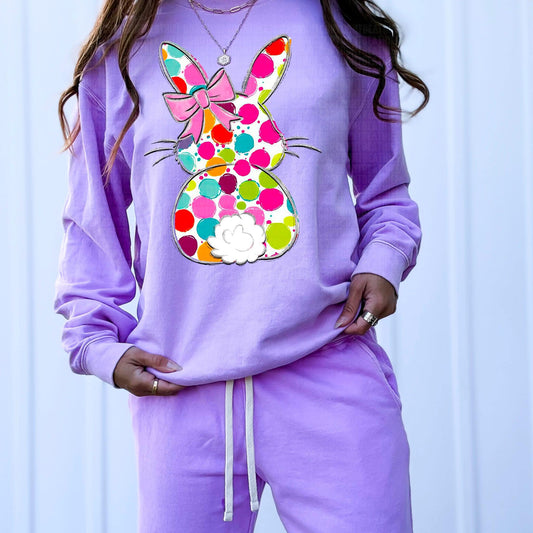 Dotted Easter Bunny