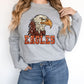 Eagles Orange Sequin-Lovie T Designs