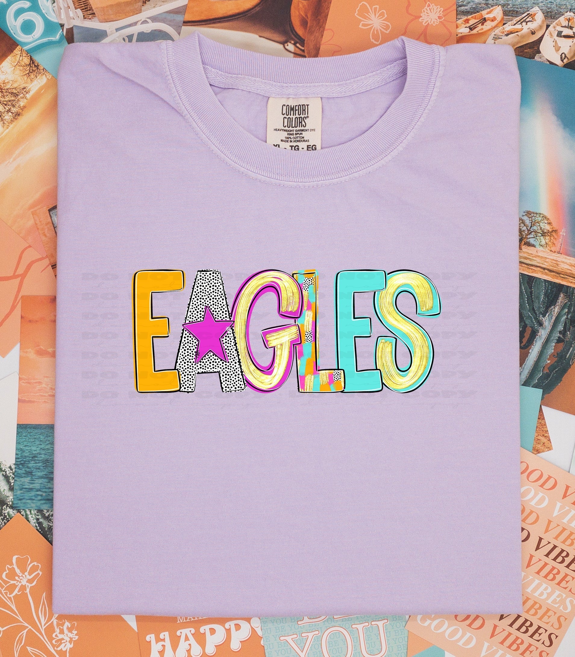 Eagles Poppy Alpha Back To School-Lovie T Designs