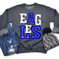 Eagles Royal and White-Lovie T Designs