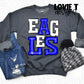 Eagles Royal and White-Lovie T Designs