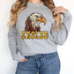 Eagles Yellow Sequin-Lovie T Designs