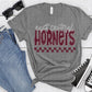 East Central Hornets Gray Maroon Grunge-Lovie T Designs