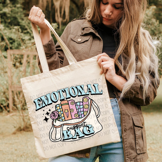 Emotional Support Bag-Lovie T Designs