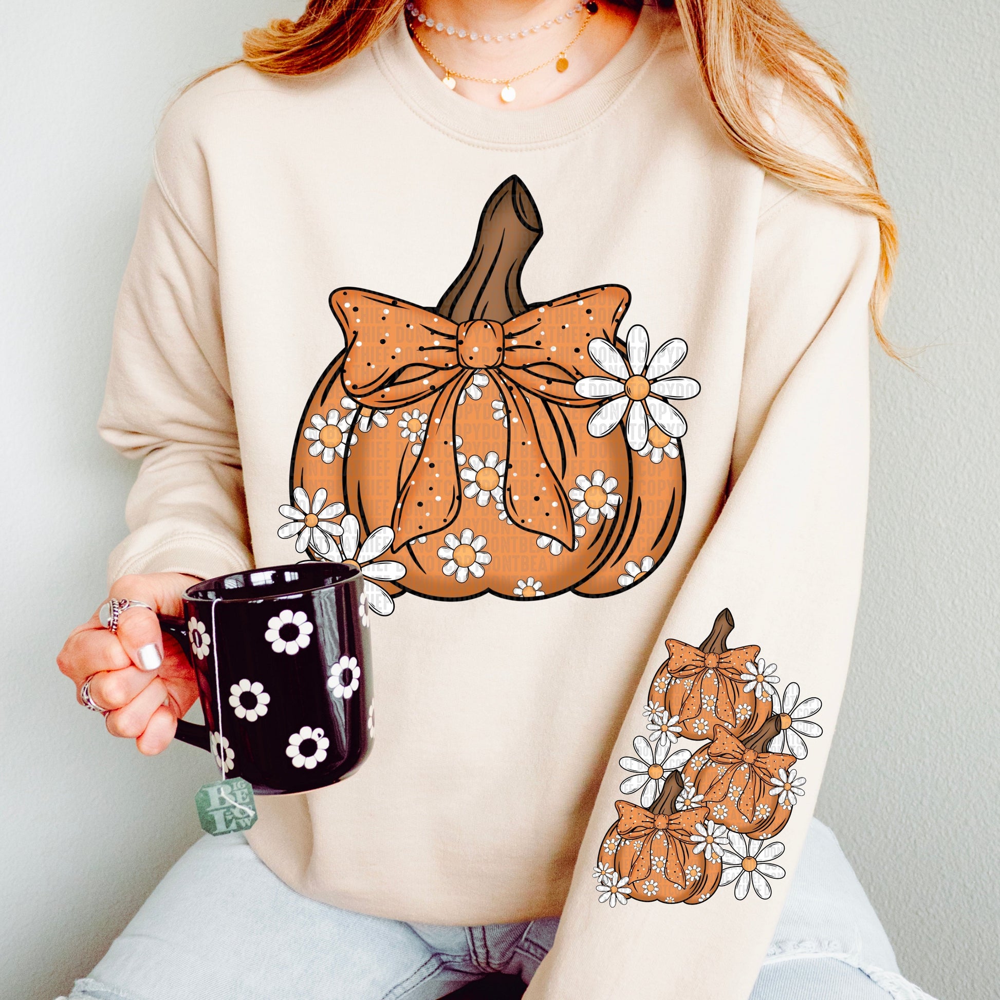 Fall In Love With Fall Pumpkin Only-Lovie T Designs