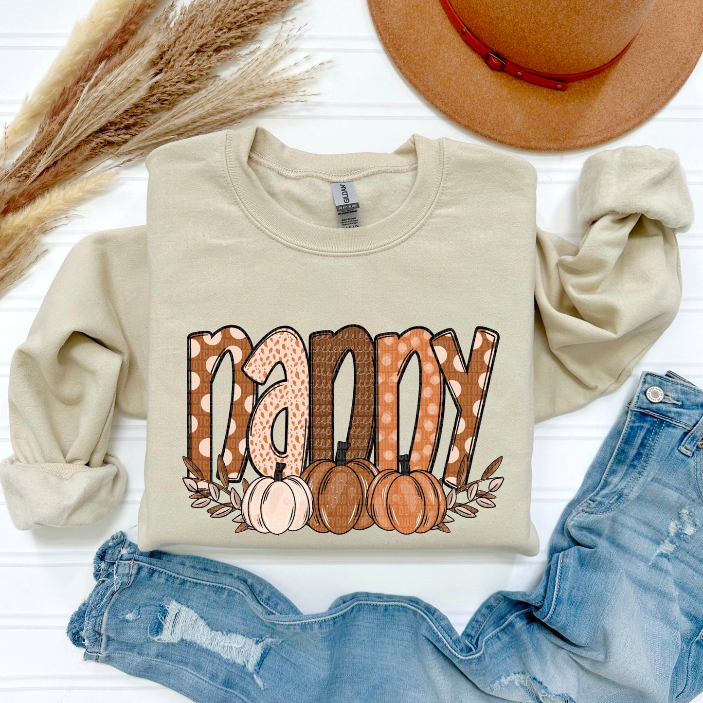 Fall Name Nanny-Lovie T Designs