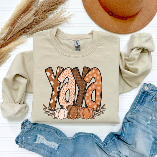 Fall Name Yaya-Lovie T Designs