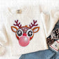 Faux Embroidery Reindeer 1