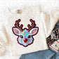 Faux Embroidery Reindeer 5