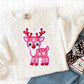 Faux Embroidery Reindeer 6