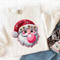 Faux Embroidery Santa 1