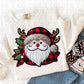 Faux Embroidery Santa 6