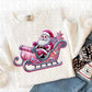 Faux Embroidery Santa Sleigh 2