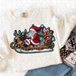 Faux Embroidery Santa Sleigh 3