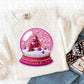 Faux Embroidery Snow Globe 1