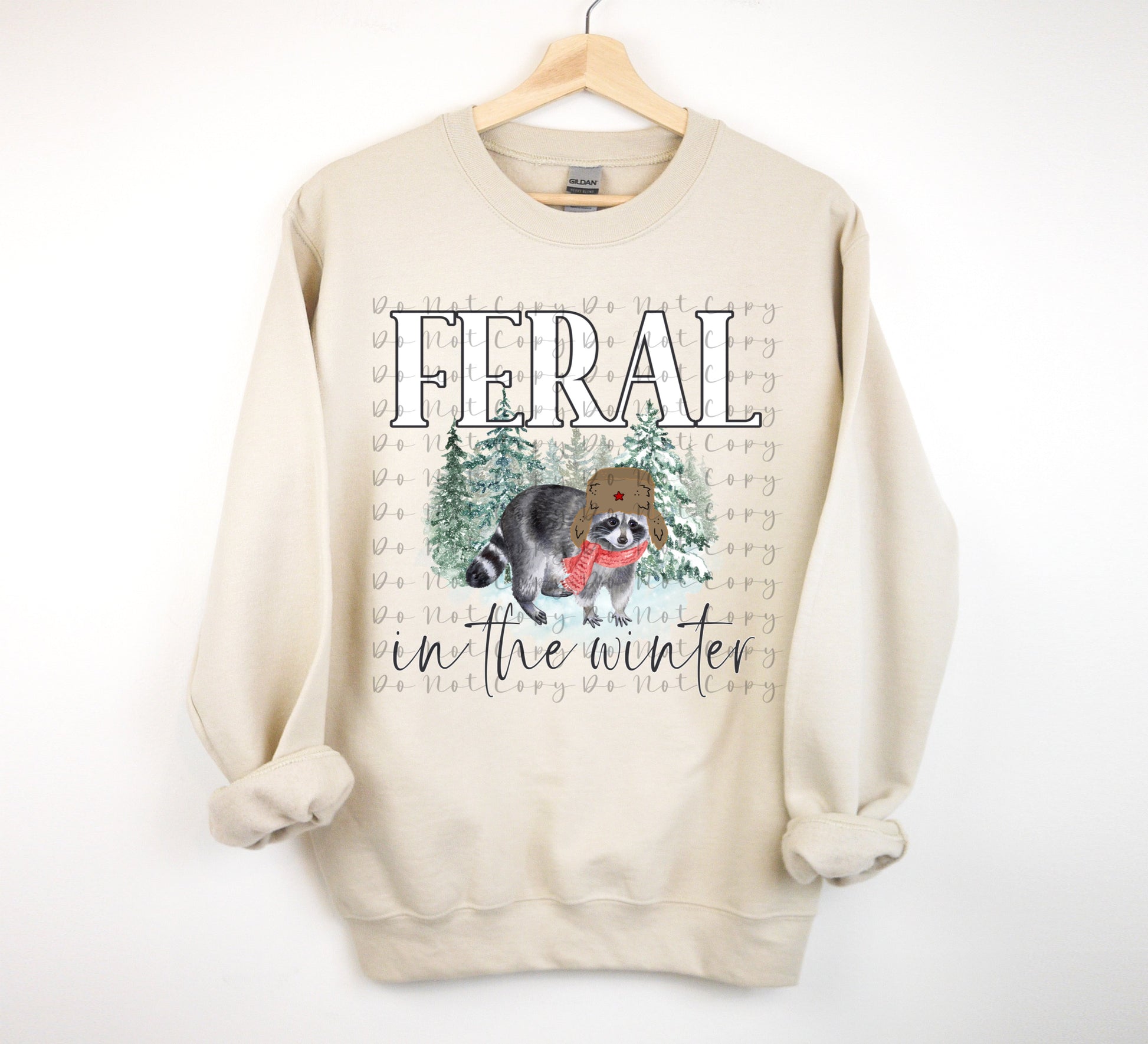 Feral In The Winter-[DTF Transfer]-Lovie T Designs