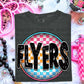 Flyers Neon Circle Mascots-Lovie T Designs