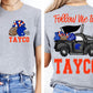 Follow Me To Tayco Front & Back-Lovie T Designs