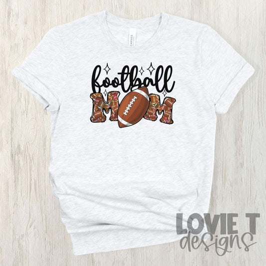 Football Mom-Lovie T Designs