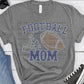 Football Mom Spangle Design Transfer