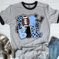 Football Word Art Columbia Blue-Lovie T Designs