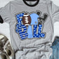 Football Word Art Columbia and Royal-Lovie T Designs