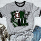 Football Word Art Dark Green-Lovie T Designs