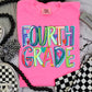 Fourth Grade Cheery Bright-Lovie T Designs