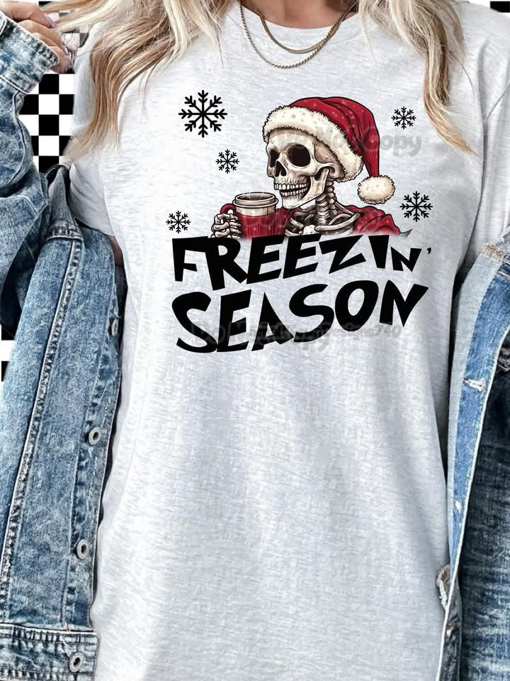 Freezin' Season-[DTF Transfer]-Lovie T Designs