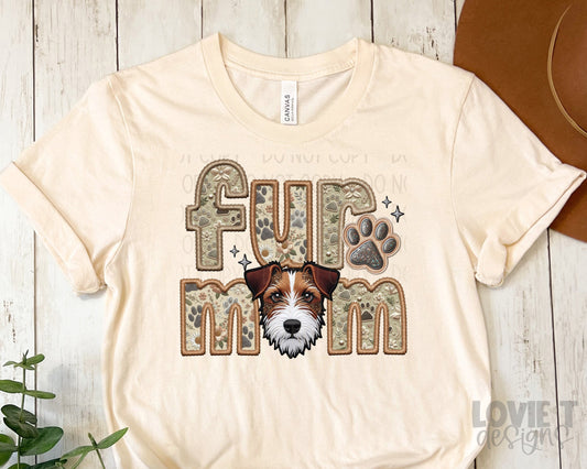 Fur Mom Pardon Russell Terrier