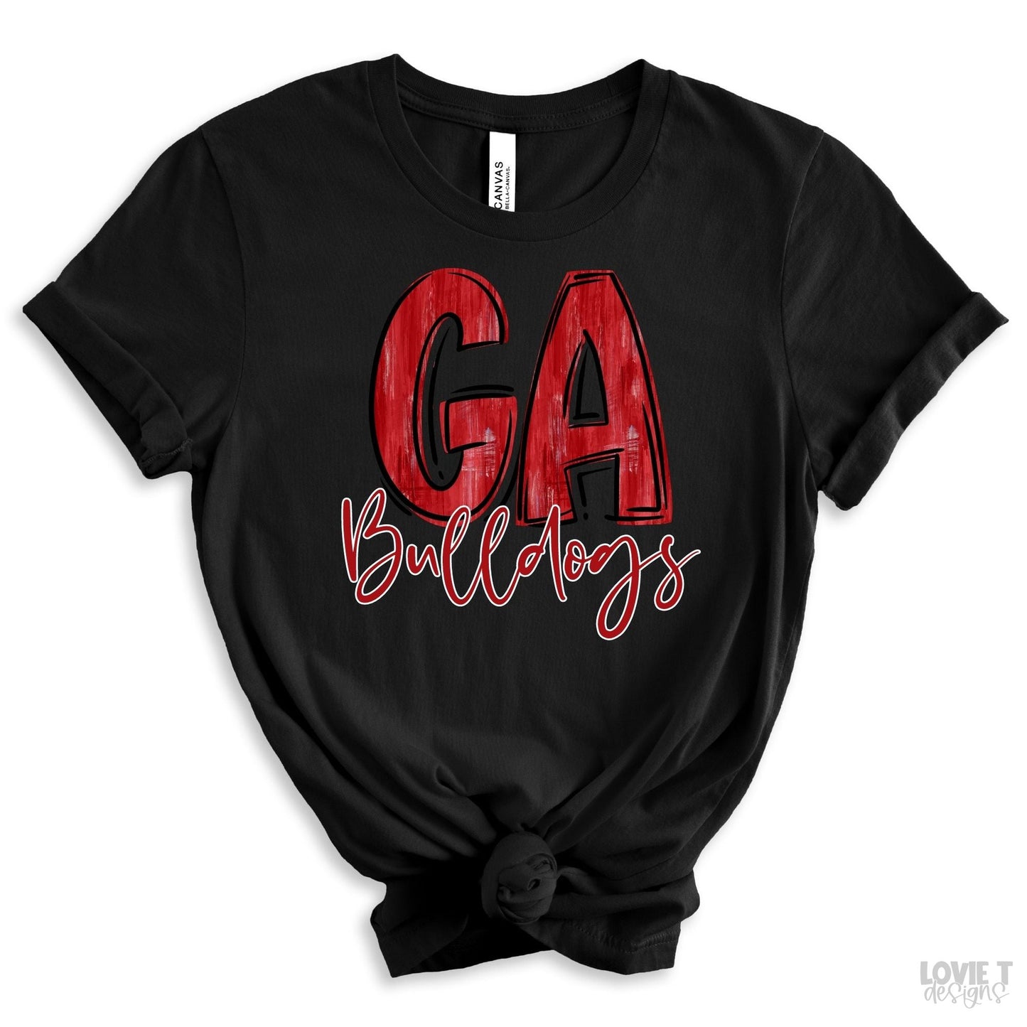 GA Bulldogs-Lovie T Designs
