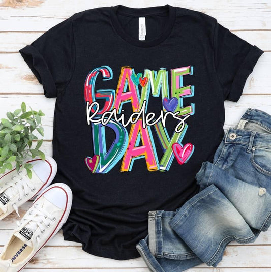 Game Day Raiders Cheery Bright-Lovie T Designs