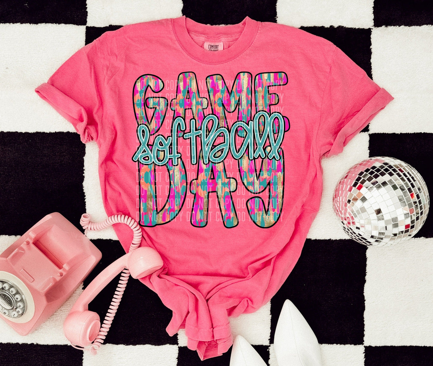 Game Day Softball Lucky Streaks-Lovie T Designs