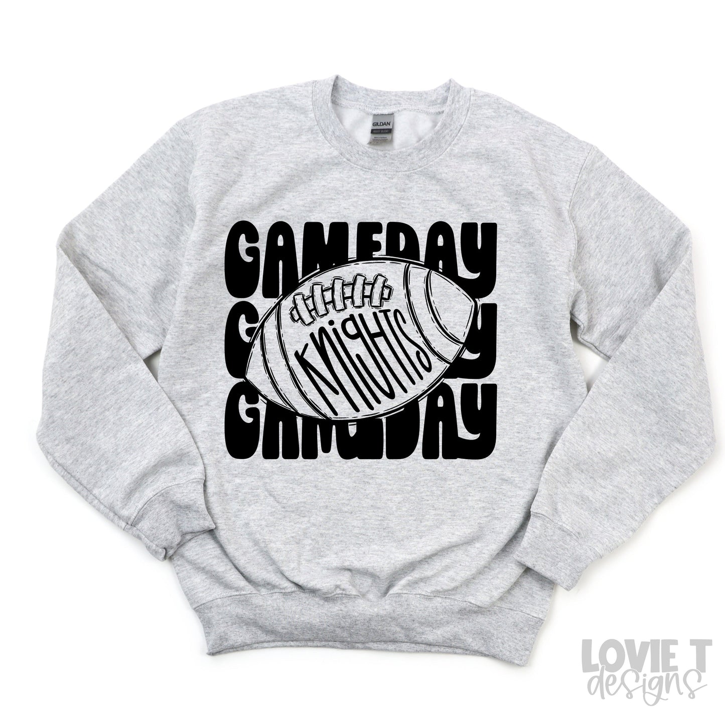 Gameday Football Knights-Lovie T Designs