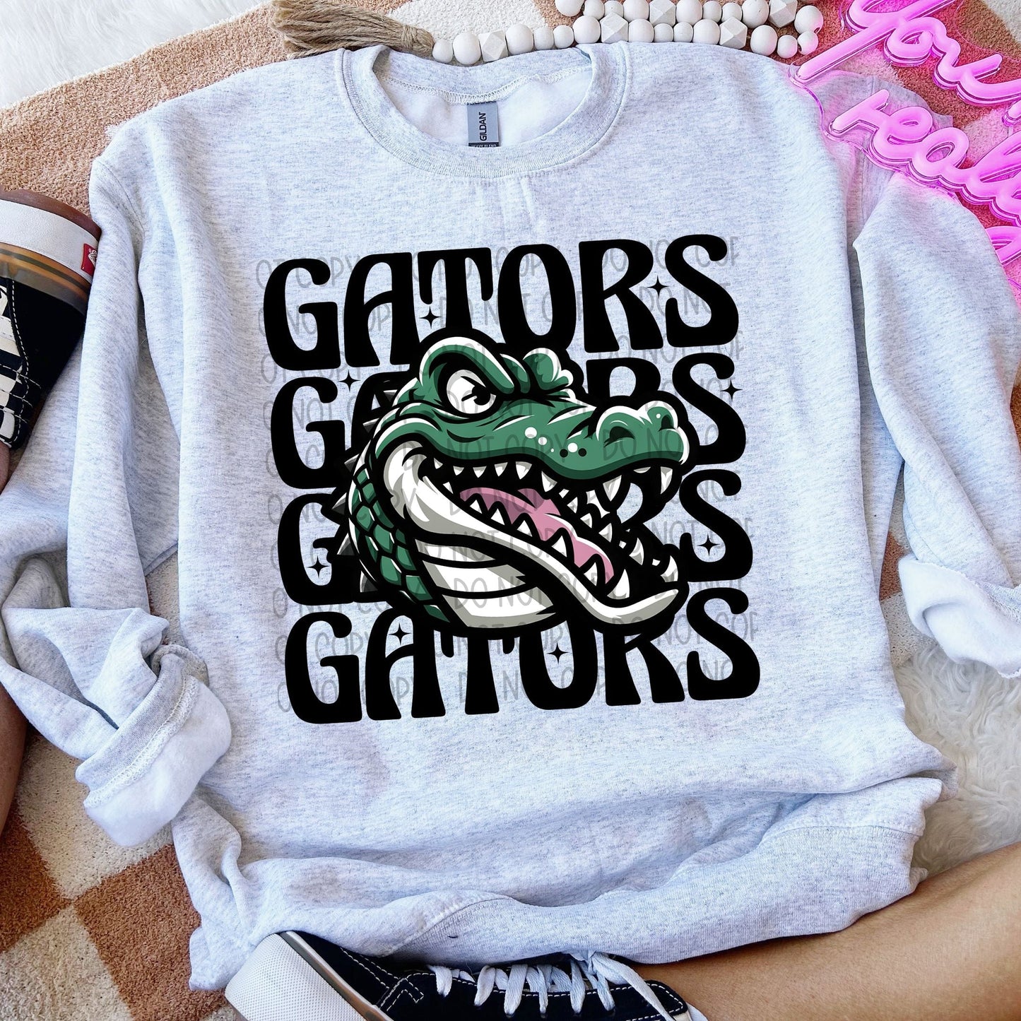 Gators Winking Mascot-Lovie T Designs