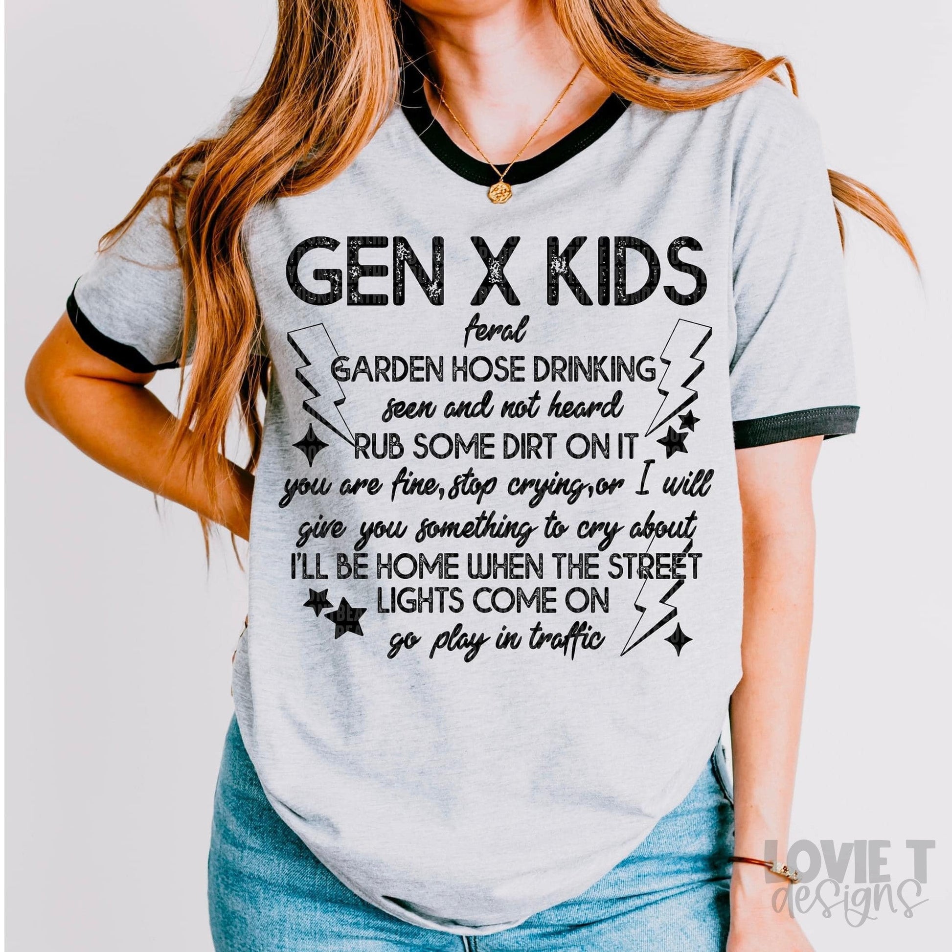 Gen X Kids-Lovie T Designs