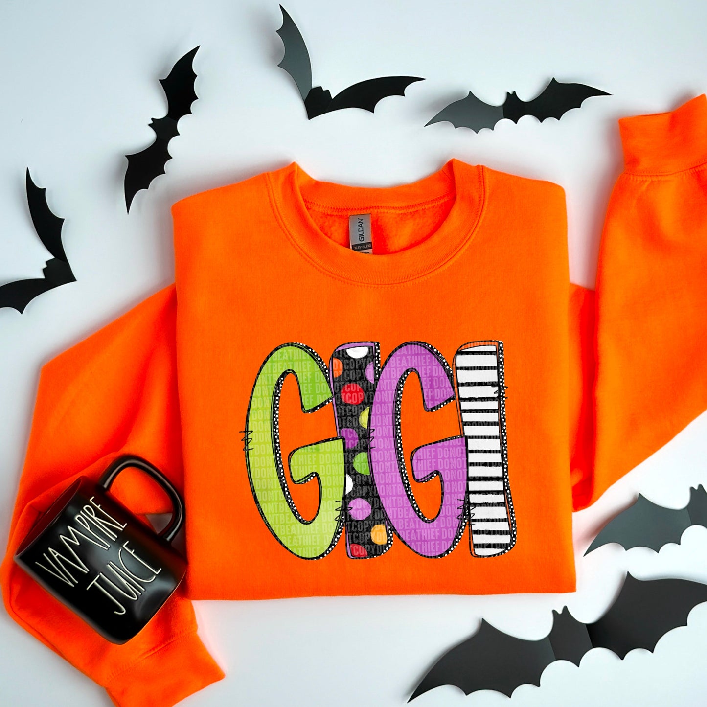 Gigi Halloween Name-Lovie T Designs