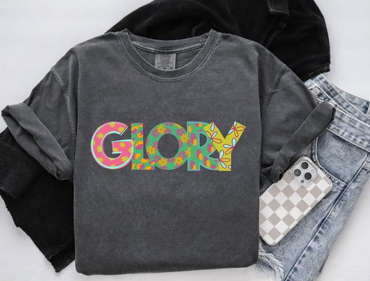 Glory - Faith Words-Lovie T Designs