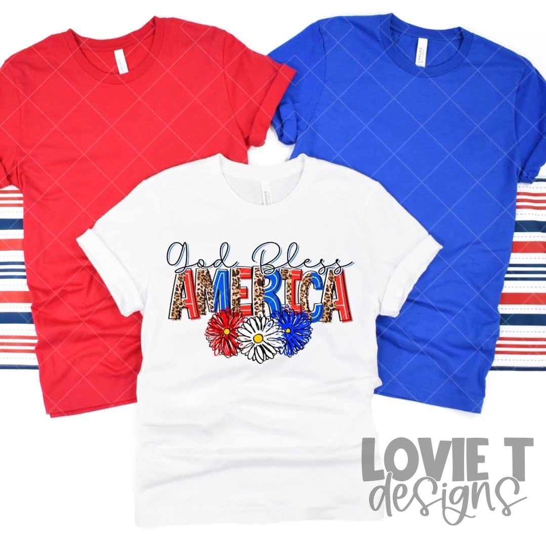 God Bless America-Lovie T Designs