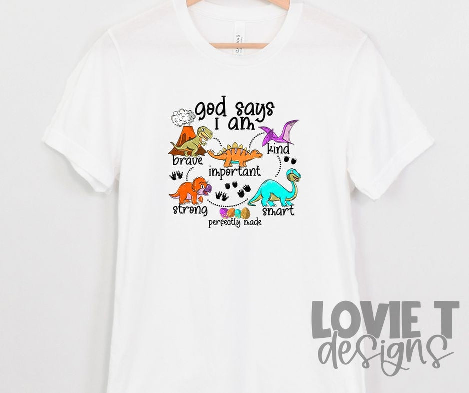 God Says I Am-Lovie T Designs