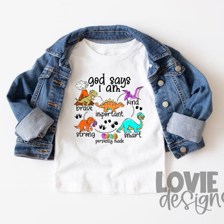 God Says I Am-Lovie T Designs