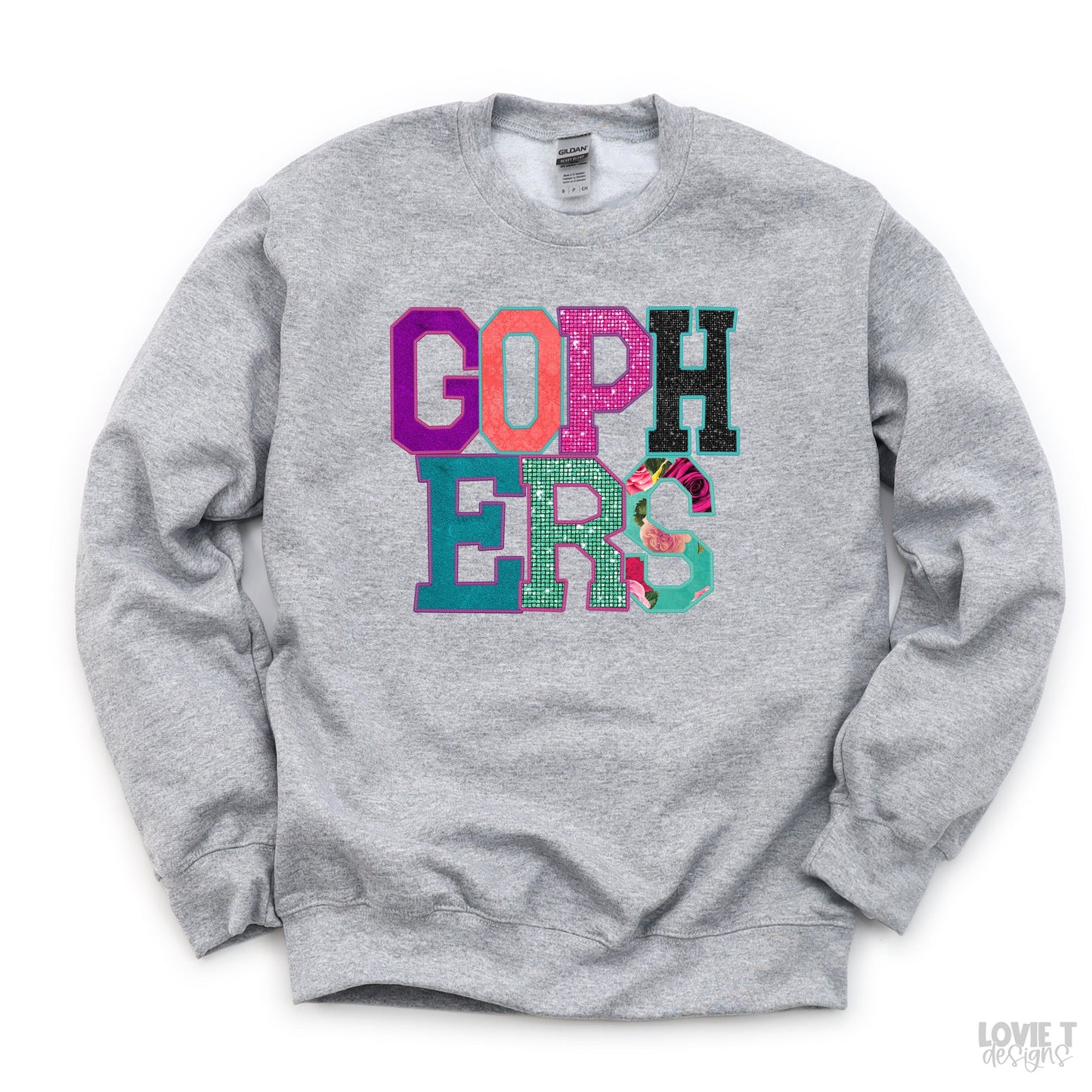 Gophers Faux Applique-Lovie T Designs