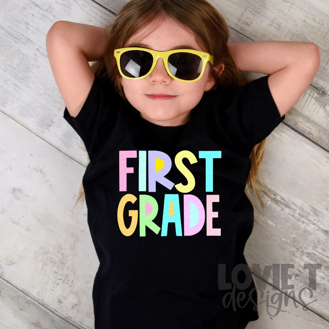 Grade Levels Pastel Colors-Lovie T Designs