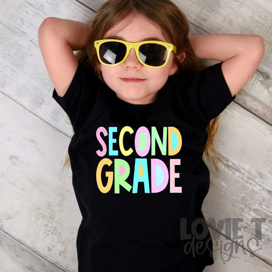 Grade Levels Pastel Colors-Lovie T Designs