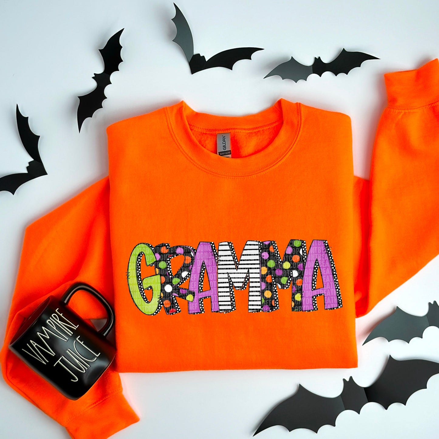 Gramma Halloween Name-Lovie T Designs