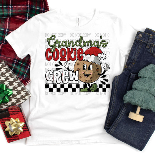 Grandma's Cookie Crew-Lovie T Designs